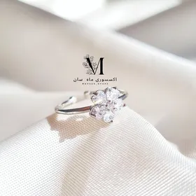 انگشتر مینیمال دخترانه جذاب در رنگ سیلور طرح Elegant ولنتاین در 4طرح جذاب