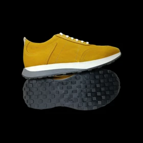 اسپرت بندی آریا چرم طبیعی رنگ پرتغالی