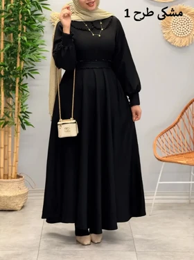 3053-پیراهن مزونی شارلوت