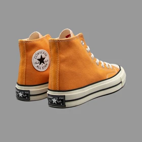 کانورس 1970 نارنجی ساق‌دار Converse 1970s Orange Hightop