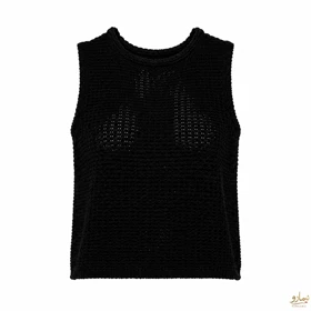 تاپ بافت یقه گرد