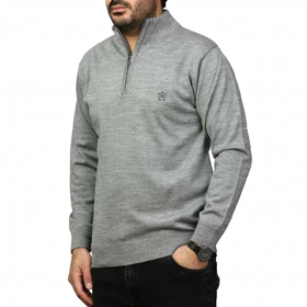 پلیور بافت نیم زیپ ماراتن مدل 1719857