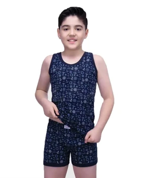 ست زیر پوش پسرانه طرح لنگر