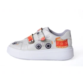 کتانی بچه‌گانه دندی طرح ماشین و طبل