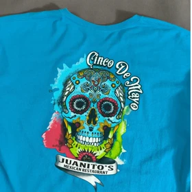 SIZE XL-XXL تیشرت لش اورجینال برند معتبر Jerzees امریکا مدل Cinco De Mayo (استوک اورجینال)