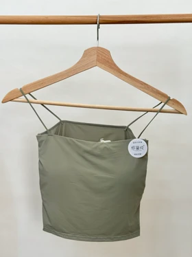 تاپ نیم‌تنه بند اسپاگتی