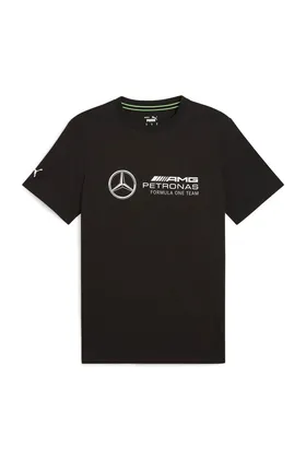 تیشرت آستین کوتاه زنانه-مردانه مشکی MAPF1 ESS Logo Tee