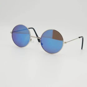 عینک آفتابی بچگانه طرح هری پاتری با شیشه‌های ضد اشعه UV (آبی فریم نقره ای)