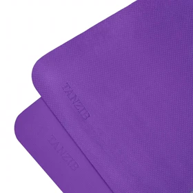 مت یوگا یک رنگ 6 میل (بنفش)