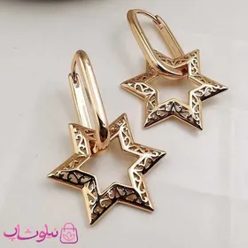 گوشواره آویز ژوپینگ مدل ستاره