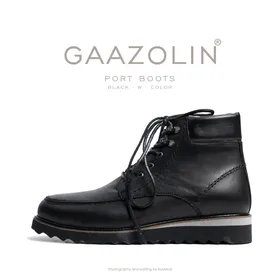 بوت پورت گازولین مشکی شبرو - GAAZOLIN Port Boots Black W