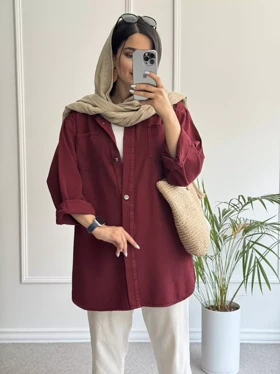 مانتو کتان زارا بلند