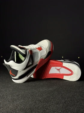 کفش Nike Jordan 4 سفید قرمز 029