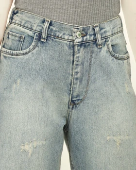 شلوار جین واید لگ زنانه 0937