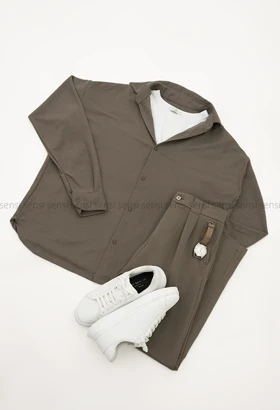 پیراهن مردانه جلو دکمه کد20000062