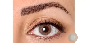 لنز رنگی فصلی کریستال Crystal Colors (Honey Brown (قهوه‌ای عسلی))