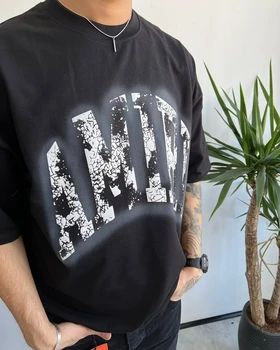 تیشرت پارچه دورس دونخ AMIRI رنگ مشکی