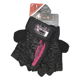 دستکش بدنسازی پاورایکس مدل 404K1376 صورتی