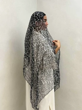 شال طرح پلنگی