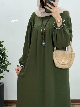 مانتو عبایی بلند رایلی 9 با کد 3681