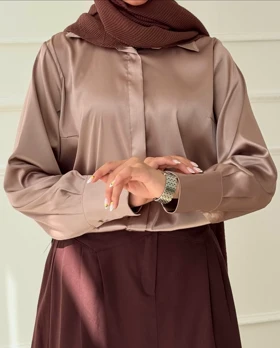 شومیز ساتن هلیا