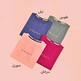 تیشرت لانگ هانی 400003