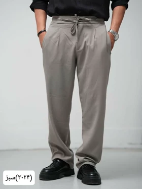 شلوار مردانه نیم بگ کمرایتالیایی3024