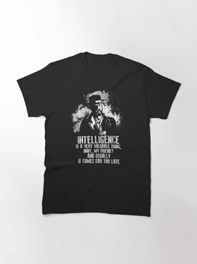 تیشرت کلاسیک پیکی بلایندرز تیشرت peaky blinders طرح Vintage Peaky Blinders. Alfie
