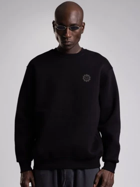 دورس سه نخ تو کرک یقه گرد / رنگ مشکی / برند کچ ترکیه Catch