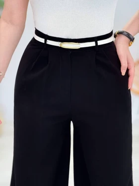 3371-شلوار کرپ مرویجت فول بگ