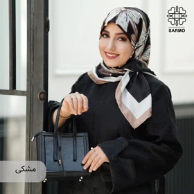 روسری ابریشم کجراه پاپیون