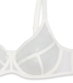 سوتین Neev نیو تمام تور فنردار کد 701 سفید White