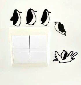 استیکر پنگوئن پنج تایی