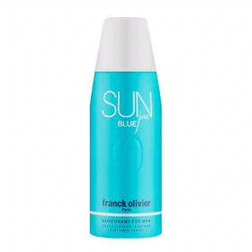 اسپری خوشبوکننده بدن مردانه فرانک الیور مدل Sun Java Blue حجم 250ml