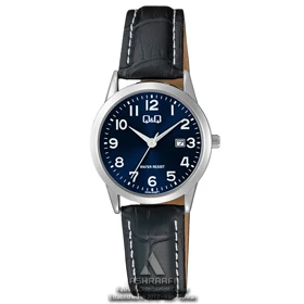 ساعت کیو اند کیو بند چرمی Q&Q A45A-005PY