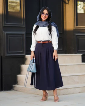 دامن زنانه تک جلو دگمه کد 839 (ضمانت اصالت)