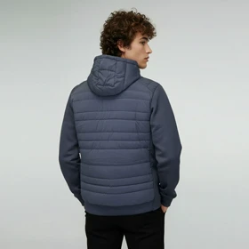 کاپشن ترکیبی کلاهدار (1006)