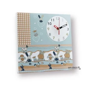 لوستر آباژور و ساعت طرح پیتر آبی KIMKIM