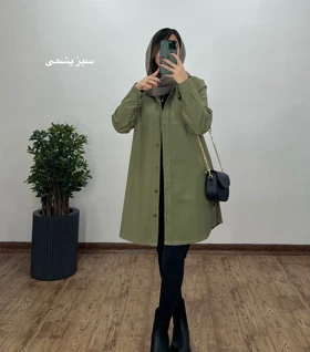 مانتو کتان نوا 1 (ایراد دار)