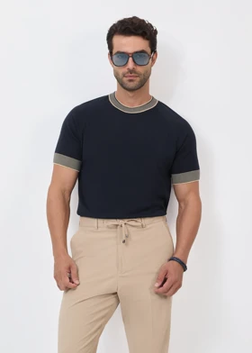 تیشرت Double Neck Knit