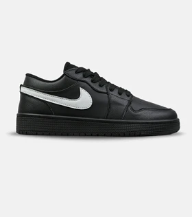کفش کتانی بزرگ پا مشکی سفید NIKE AIR Jordan 1 مدل 8956