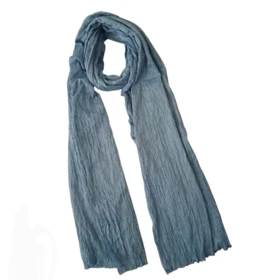 شال زنانه رنگ آبی