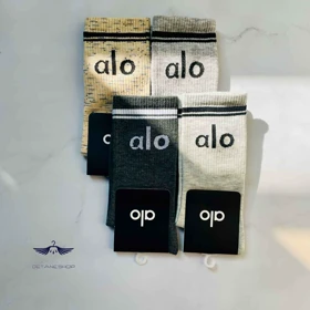 جوراب ساق بلند تیره alo