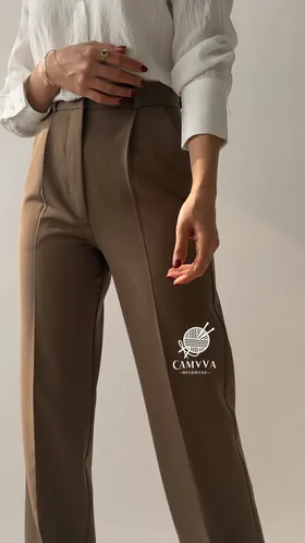 شلوار نسکافه ای