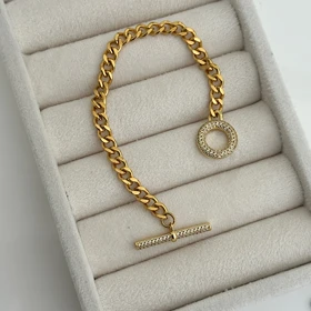 دستبند استیل زنانه دیوید یورمن کد 878