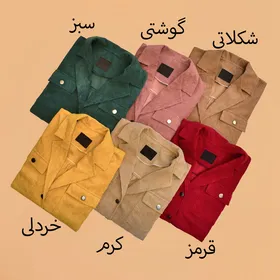 مانتو کبریتی چین‌دار