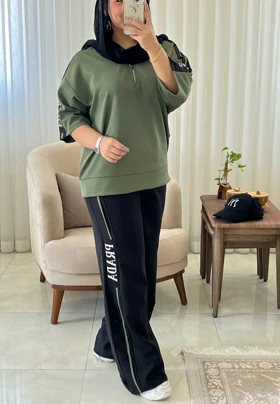 ست زنانه و دخترانه بیرونی اسپرت کد 334