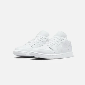 کتانی JORDAN 1 LOW WHITE
