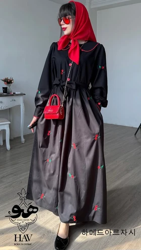 پیراهن گلدوزی