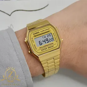 ساعت مچی مردانه و زنانه کاسیو CASIO مدل A168WG-9WD